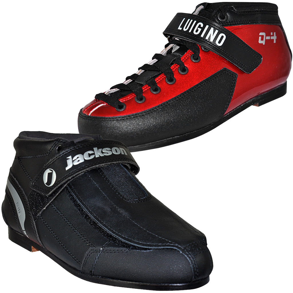 Luigino and Jackson Quad Boots Atom Skates