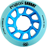 Blue Atom Poison Savant Quad Derby wheels