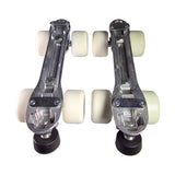 Silver Plate 62mm Wheels Outdoor 78A 8mm Trucks Size 5.5