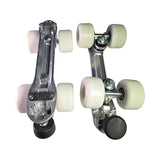 Silver Plate 62mm Wheels Outdoor 78A 8mm Trucks Size 5.5