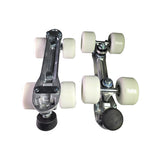 Silver Plate 62mm Wheels Outdoor 78A 8mm Trucks Size 5.25