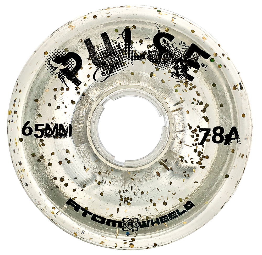 Chrome OUMAR SOLET RC GREEN AUTO 25枚限定 Atom Pulse Glitter Outdoor Quad Wheel – Atom Skates