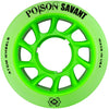 Green Atom Poison Savant Quad Derby wheels