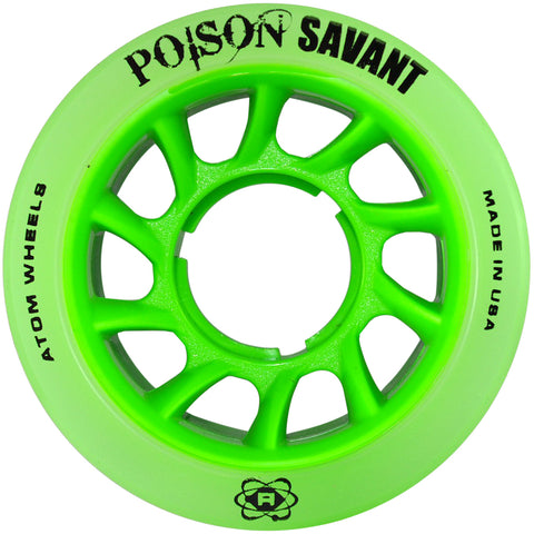 thumbnail image 2 of Atom Skates Outdoor Quad Roller Wheels 78A 2 of 14