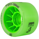 Green Atom Poison Savant Quad Derby wheels