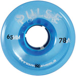 Blue Atom Pulse outdoor quad skate wheel