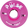 Pink Atom Pulse outdoor quad skate wheel