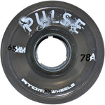 Smoke gray Atom Pulse outdoor quad skate wheel
