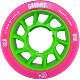 atom savant 88a pink quad skate wheel